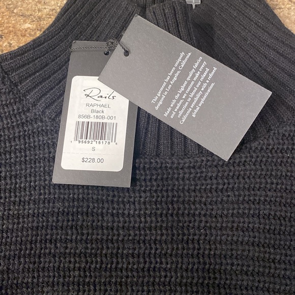 NWT RAILS crop mock neck sweater - Picture 5 of 10